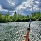 Bloodrun Pinland trout opp til 10 gram kastevekt. thumbnail