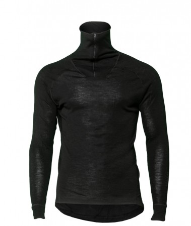 Vandre merino polo w/zip